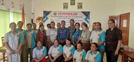 PEMBUKAAN PELATIHAN SPA THERAPIST DI DESA KAYUPUTIH